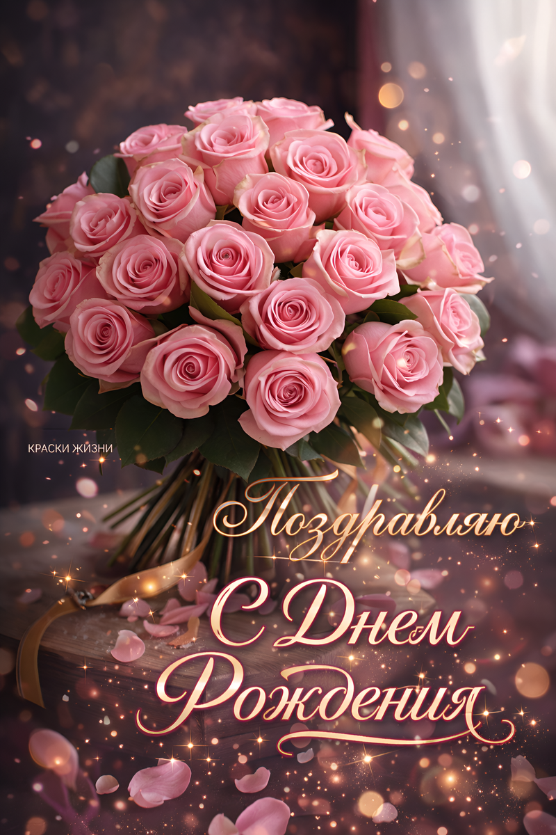 Поздравляю с Днём Рождения