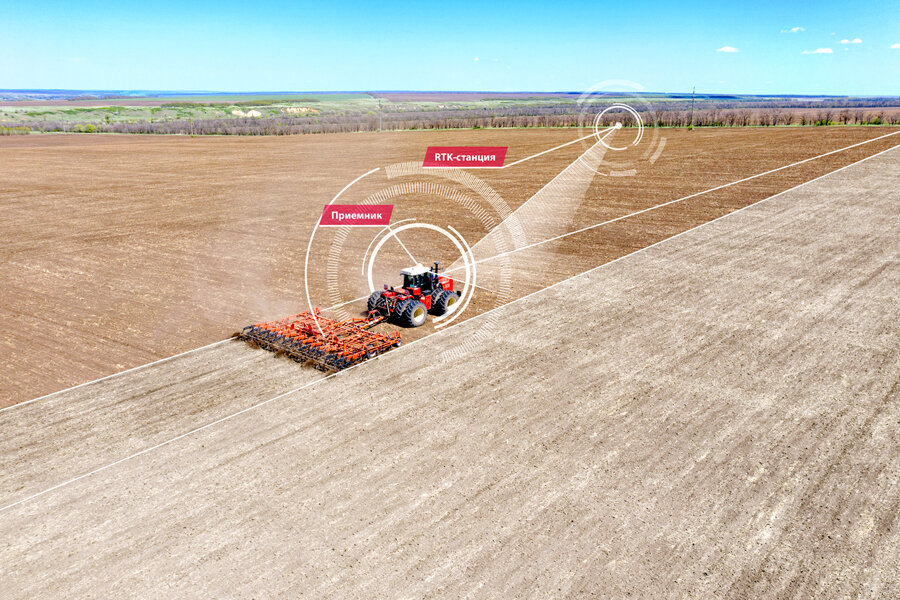    Машины можно оснастить электронными опциями, например, системой РСМ Агротроник Пилот 1.0 Электроруль для автоматизации управления железным полевым работником. Фото: Пресс-служба ООО Агромакс