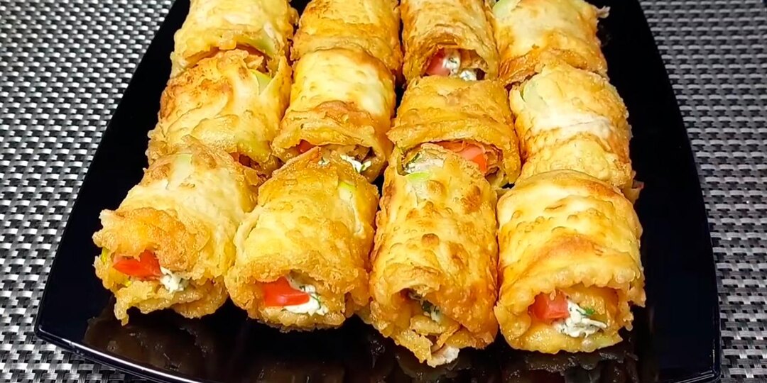ВЫ ВЛЮБИТЕСЬ В ЭТОТ РЕЦЕПТ! Готовим нежные, сочные и ароматные РУЛЕТИКИ ИЗ КАБАЧКОВ с сырной начинкой