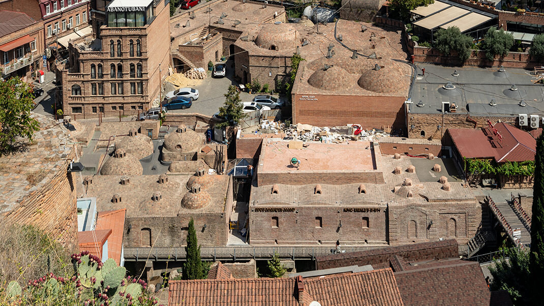 Абанотубани: банный квартал в Тбилиси