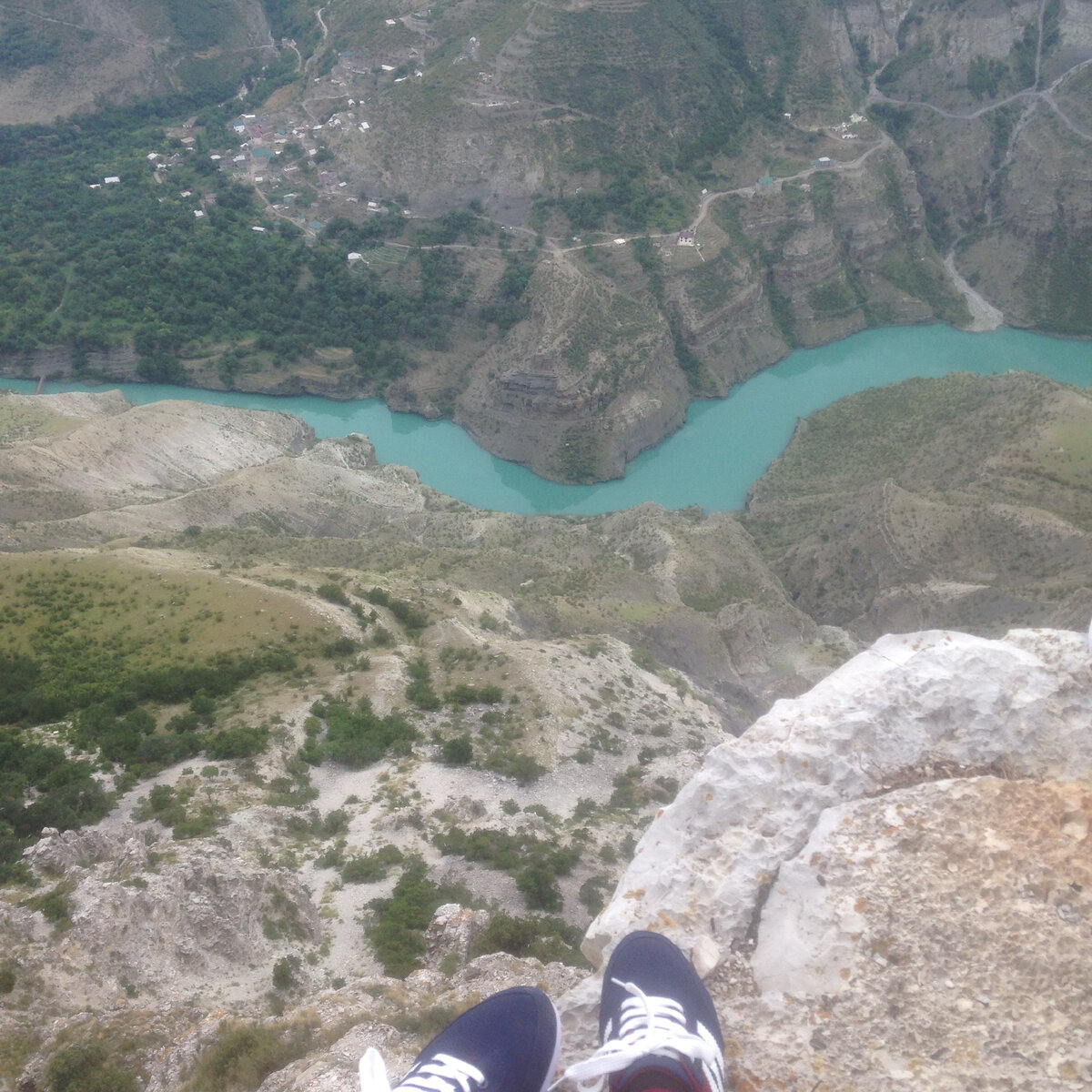 На фото Сулакский каньон, 2017 год