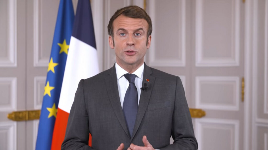 Фото: Pr Scr youtube.com / Emmanuel Macron