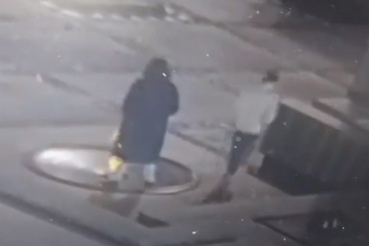    Кадр записи видеонаблюдения