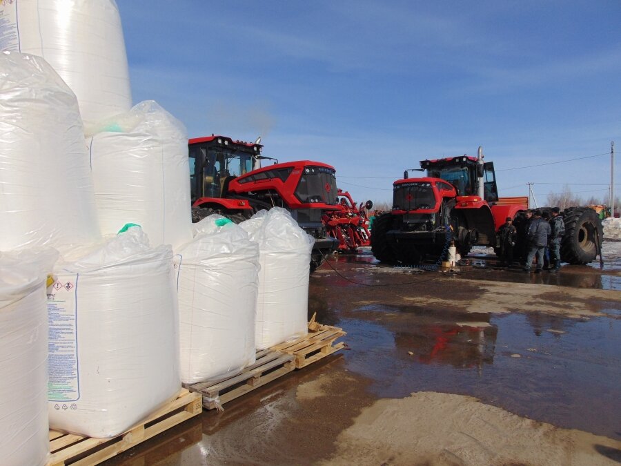 В хозяйстве предпочитают отечественную технику