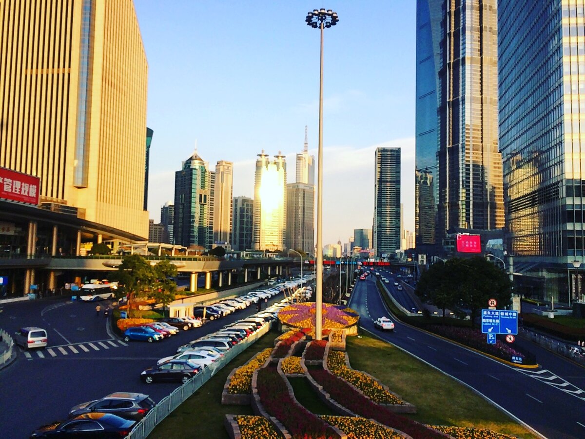 Район Пудун.