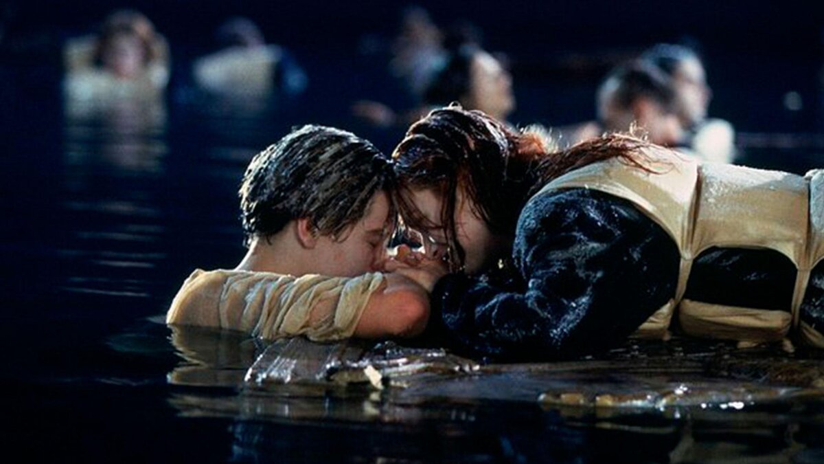    Кадр из фильма «Титаник», реж. Дж. Кэмерон, White Star Line, 1997