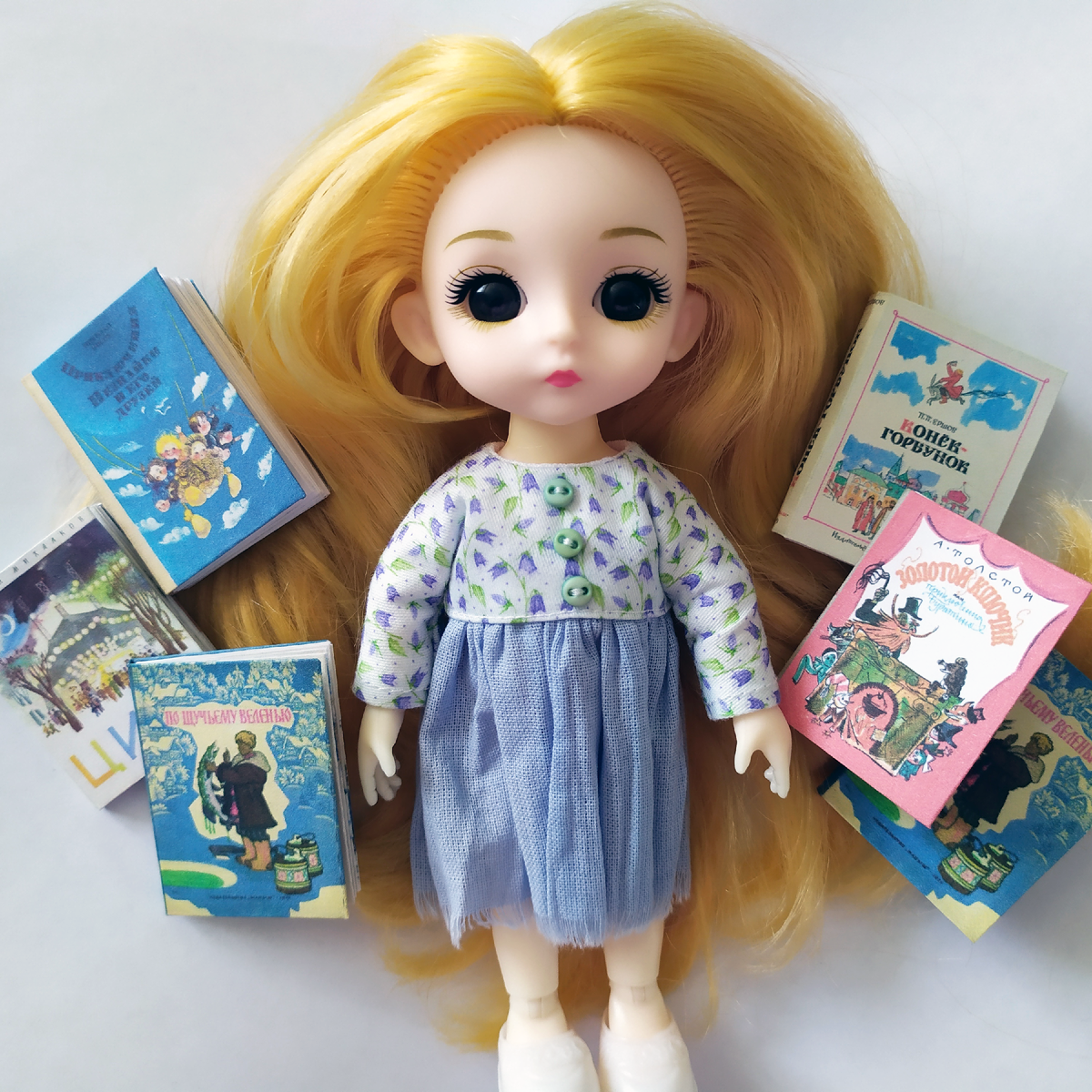 Мини книги для кукол