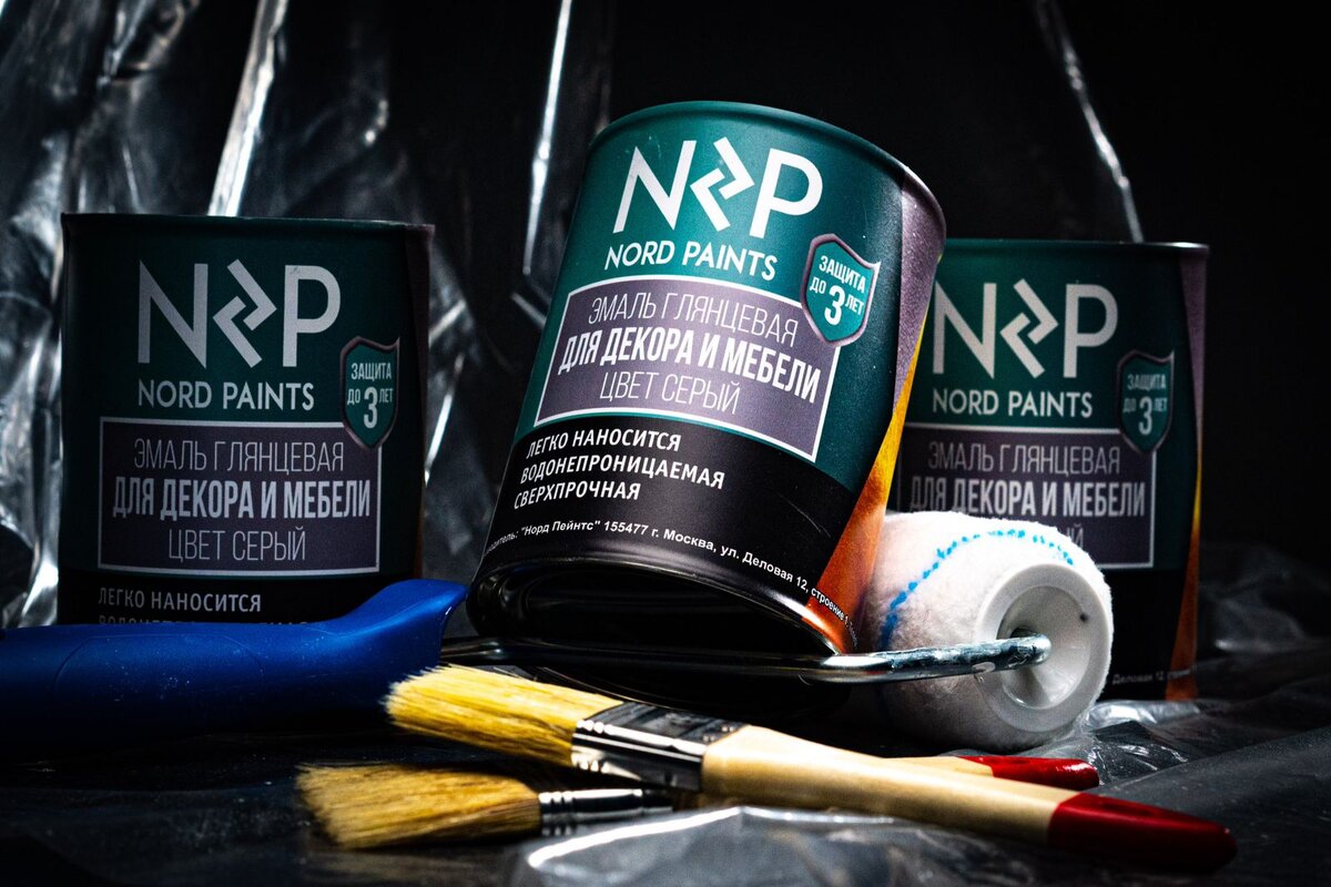 Nord Paints -эмаль для декора и мебели