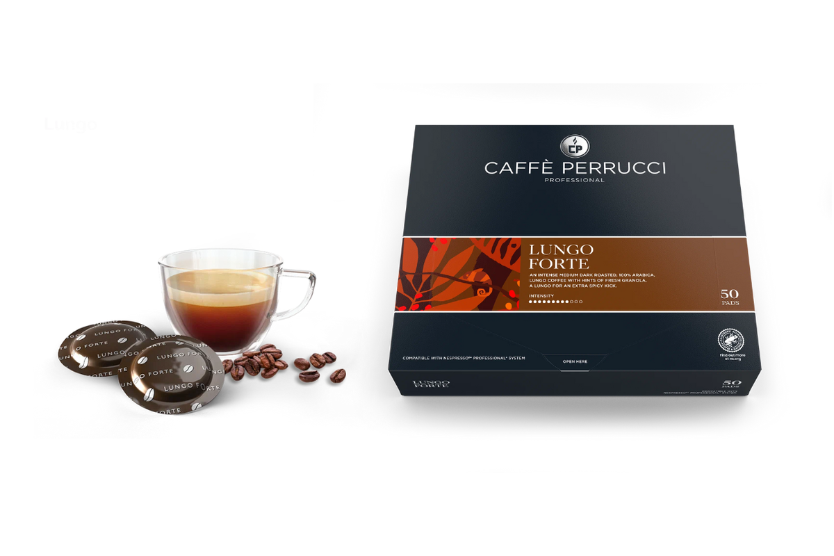 Nespresso Professional Caffè Perrucci Lungo Forte: утро в стиле 