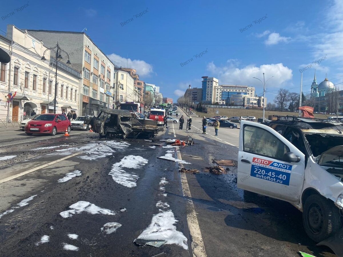 В массовом ДТП в центре Курска пострадали 10 человек | Вести-Курск | Дзен