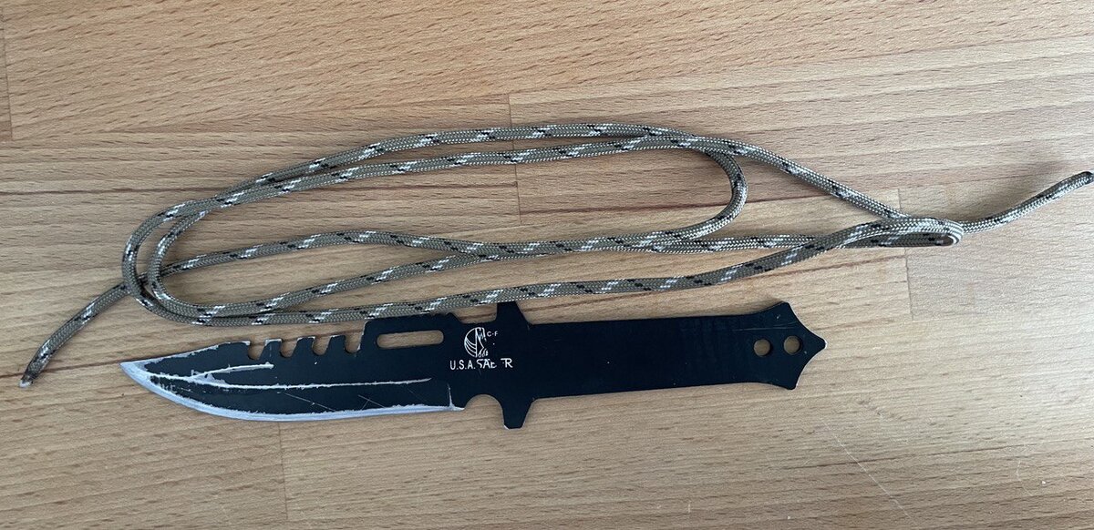 Паракорд цвет: хакки, длина: 1м, толщина: 4мм