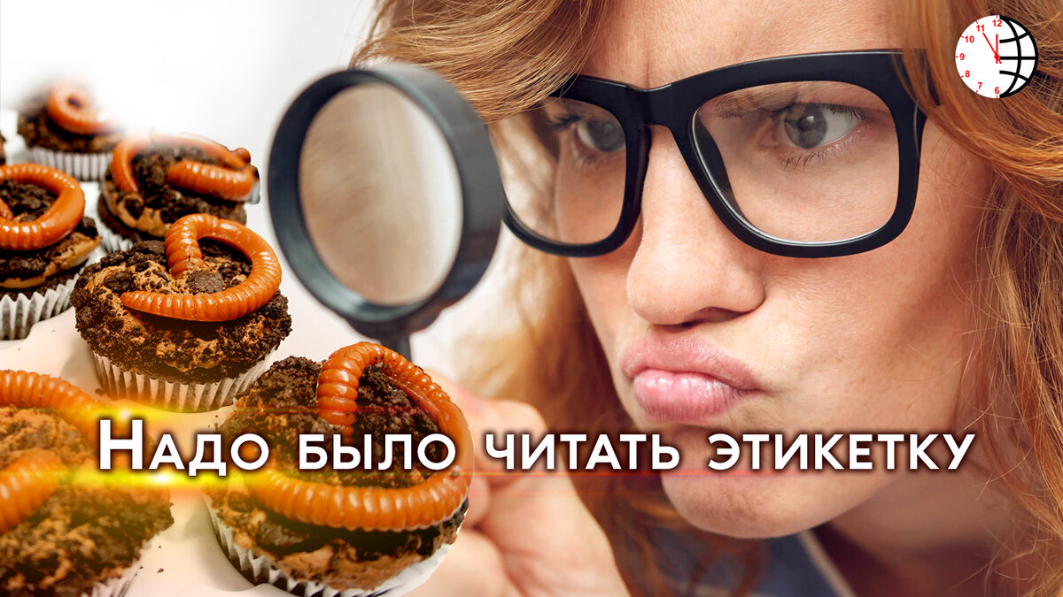 Климат и новая еда из насекомых: где взаимосвязь? Обязательно читаем состав всех покупаемых продуктов!