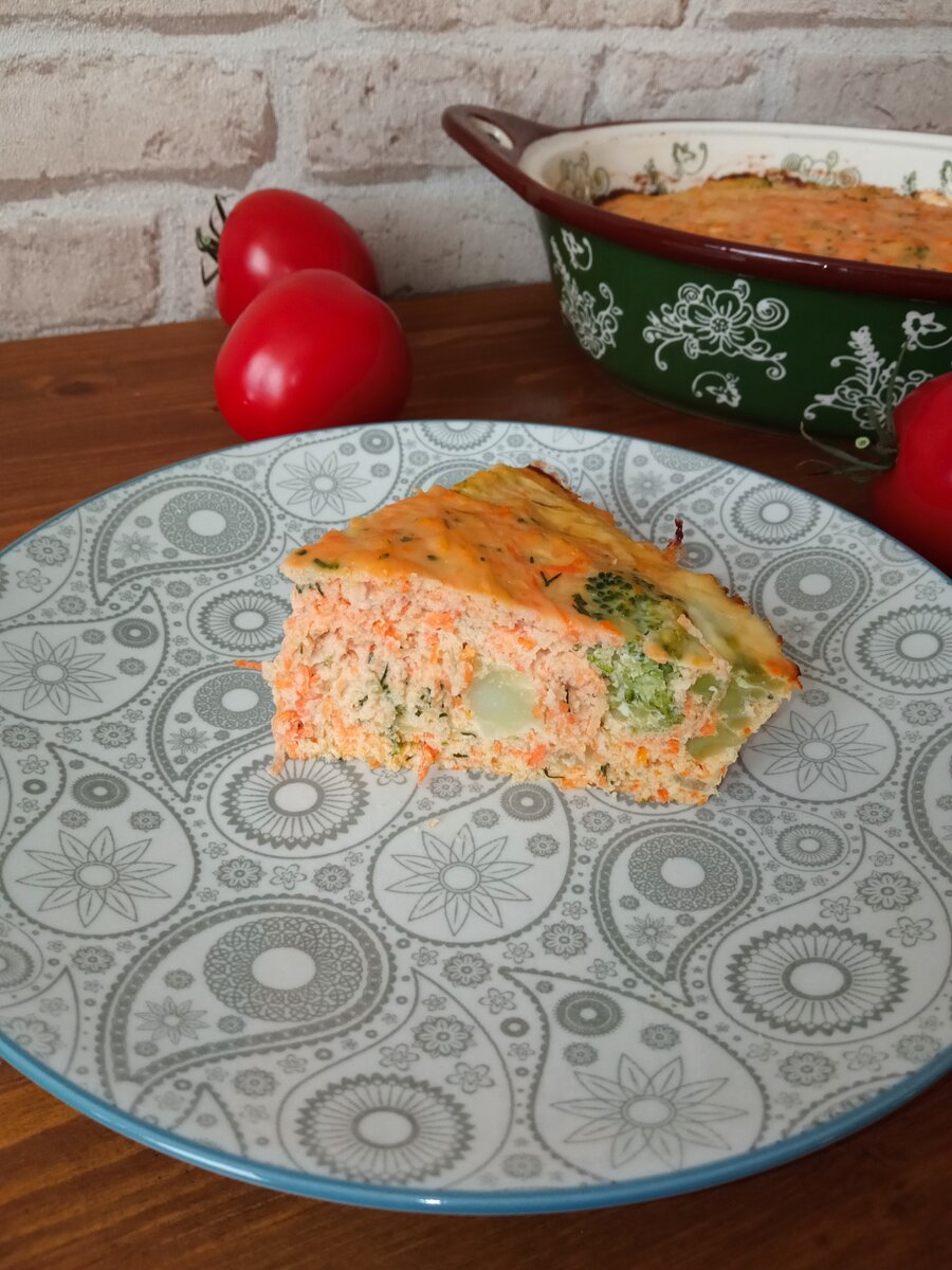 Мясная запеканка. Фото автора 