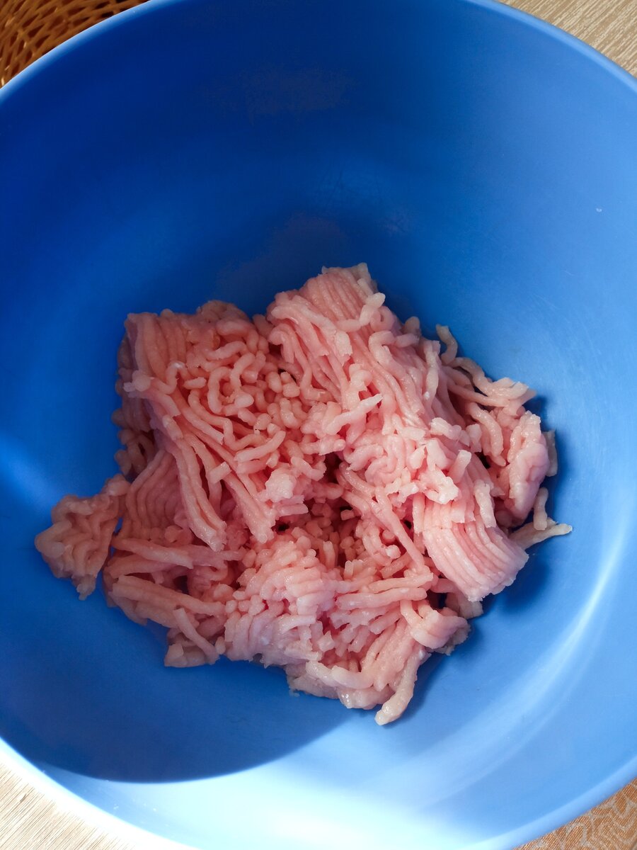 Мясная запеканка. Куриный фарш. Фото автора 