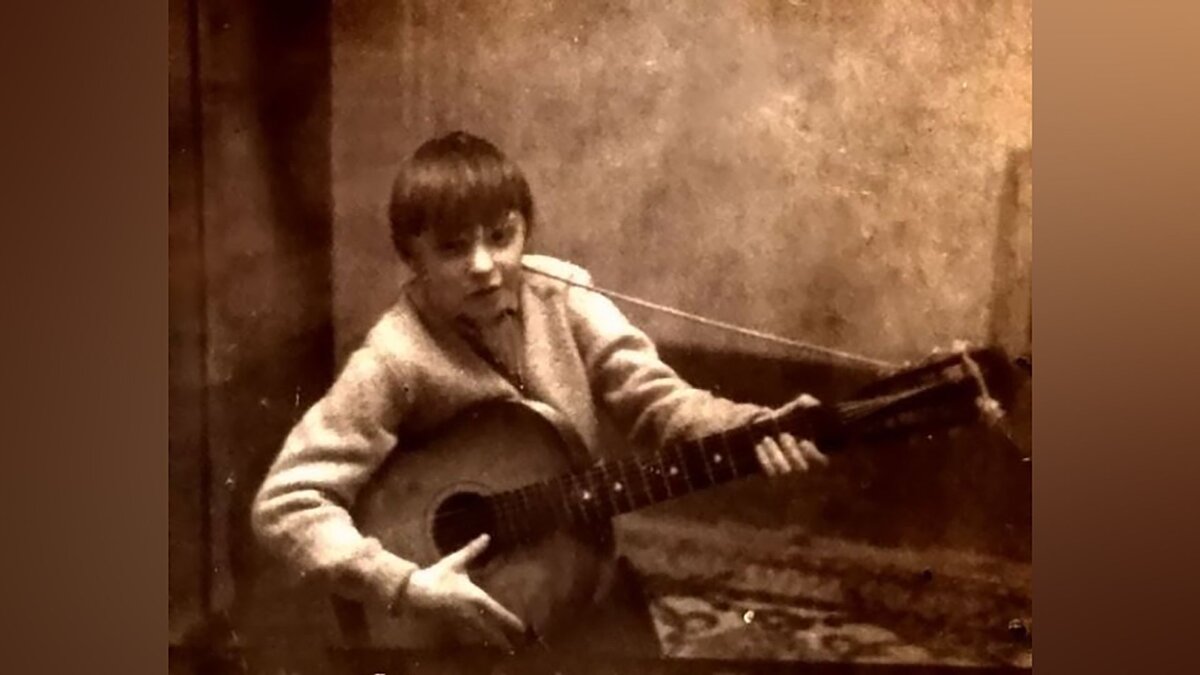    Эдмунд Шклярский в детстве