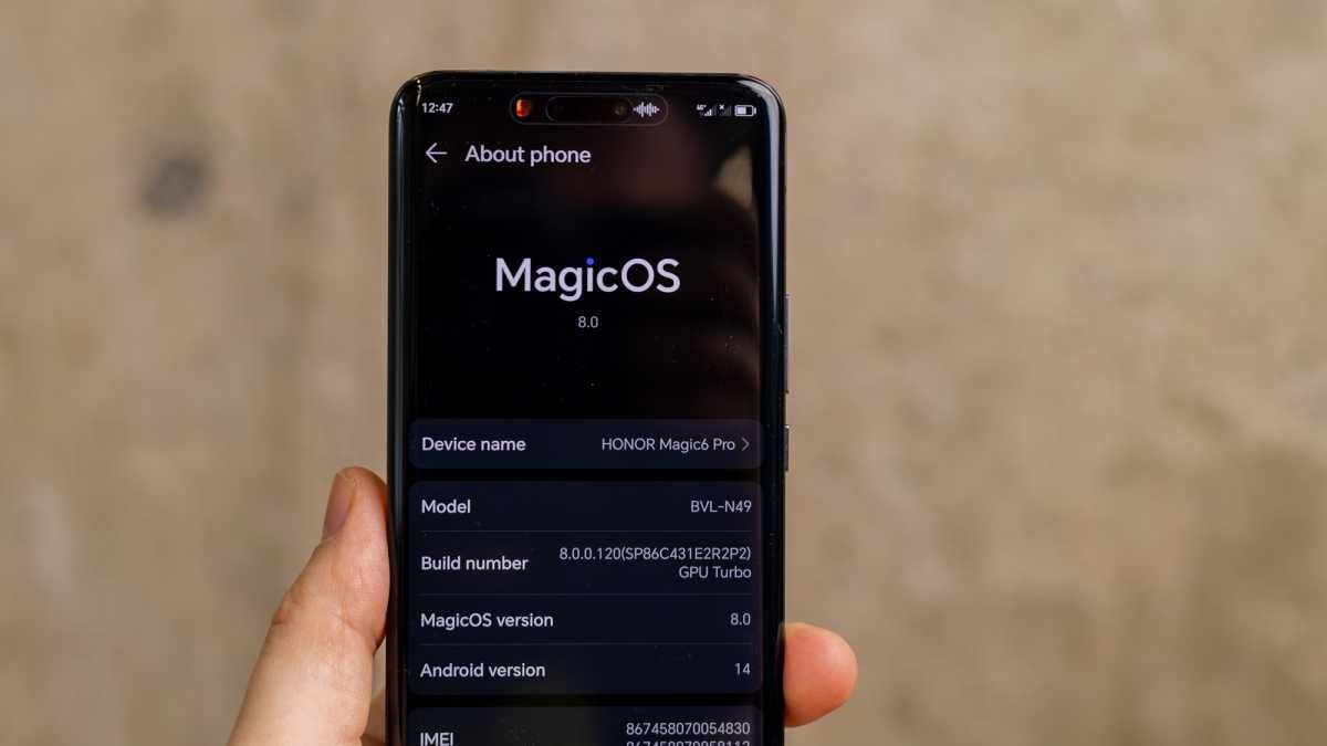 Magic 6 pro фото