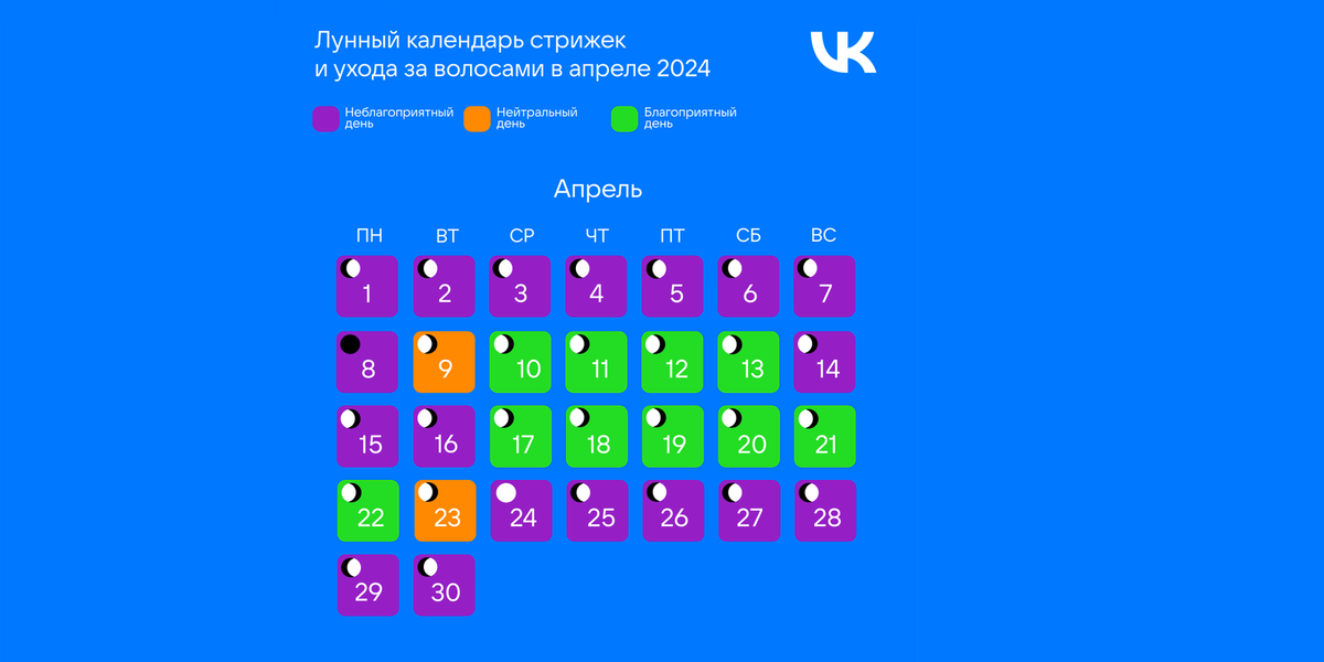 Лунный календарь стрижек на май 2024: благоприятные и неблагоприятные дни