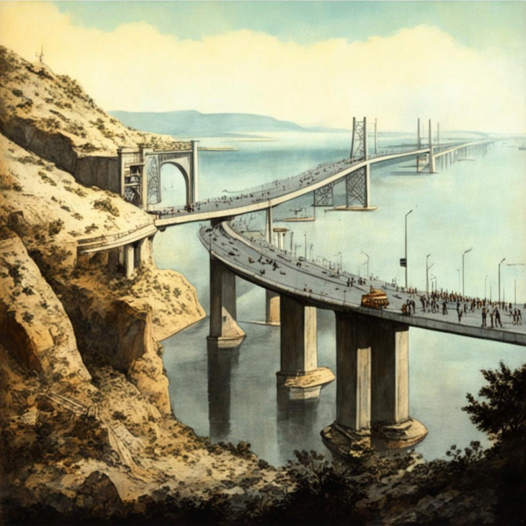 МОСТ ЧЕРЕЗ ПРОЛИВ