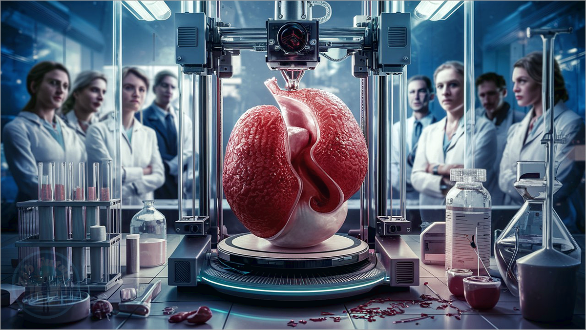 3D-принтер, печатающий человеческий орган