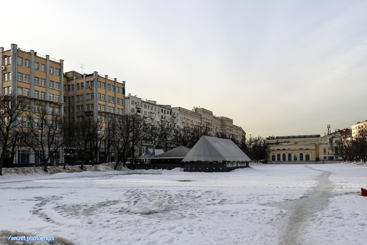 Зимние Чистые пруды