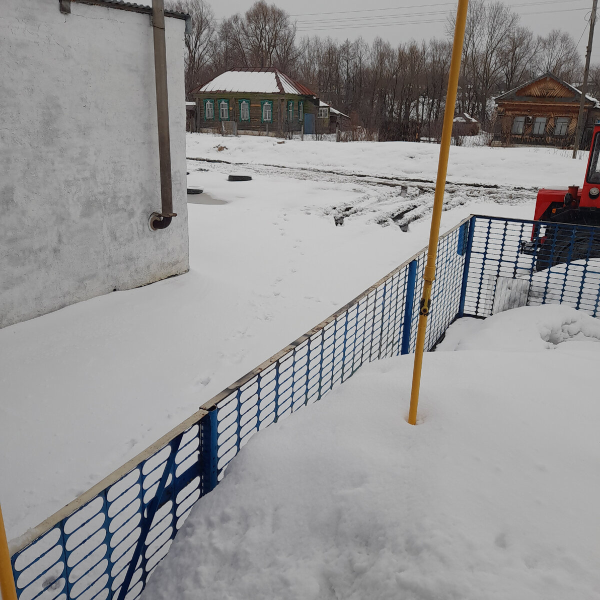 Вид из окна. Бррр.