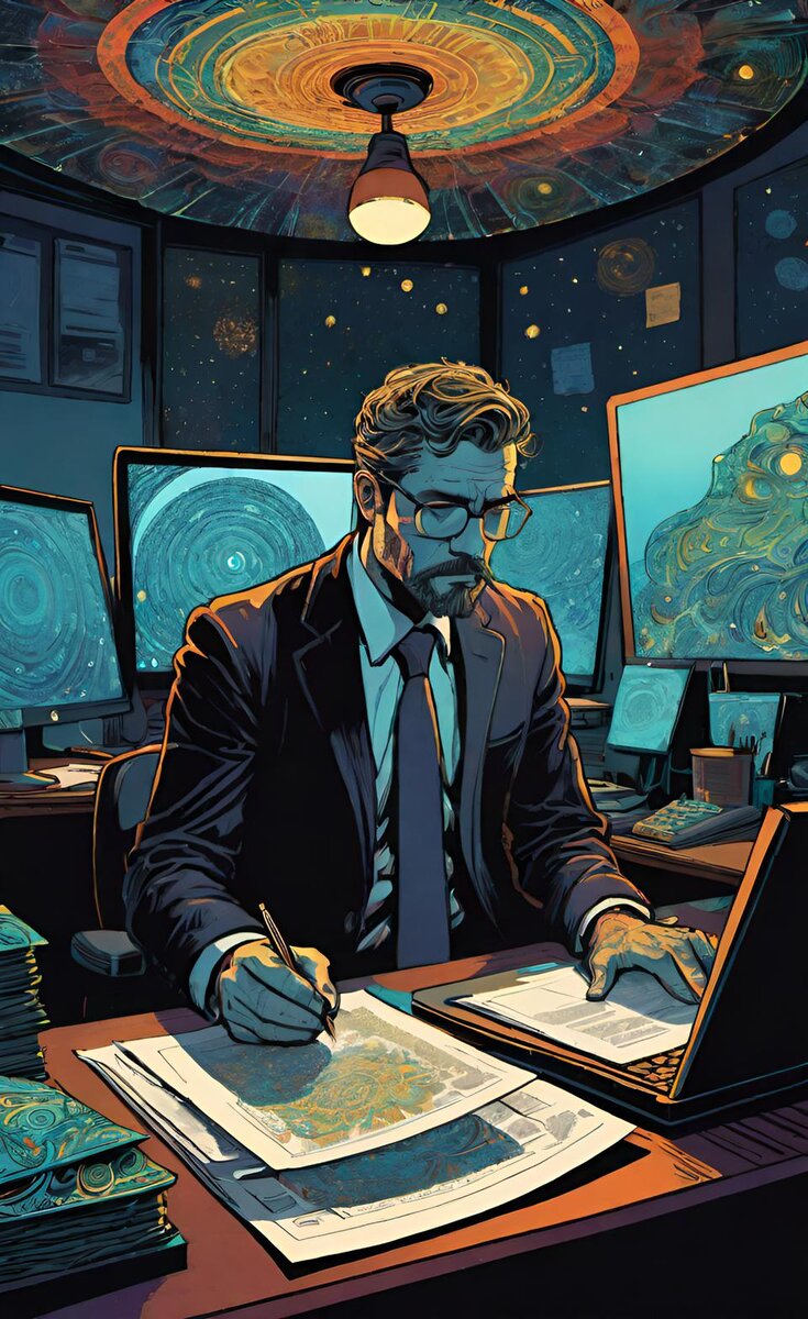 Картинка 1. Картинка из нейросети