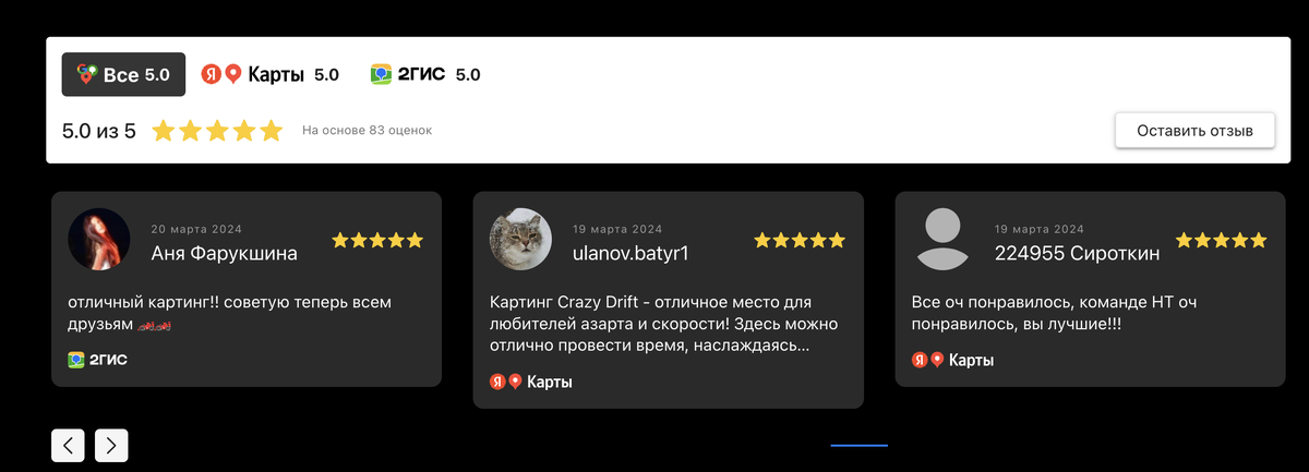 Отзывы о дрифт картинге crazydryft