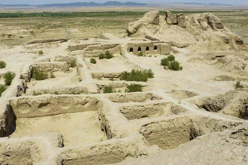 Археологический памятник в Узбекистане. Фото из соцсетей
