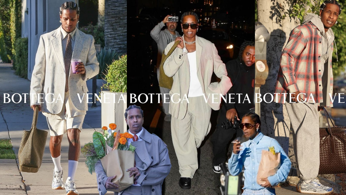 Asap Rocky для рекламной компании Bottega Veneta