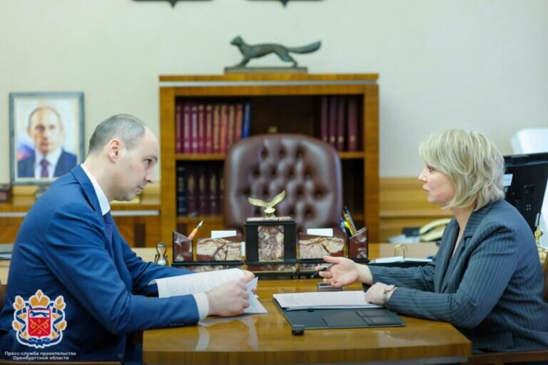    Денис Паслер провел рабочую встречу с руководителем УФАС по Оренбургской области Белов Михаил Александрович