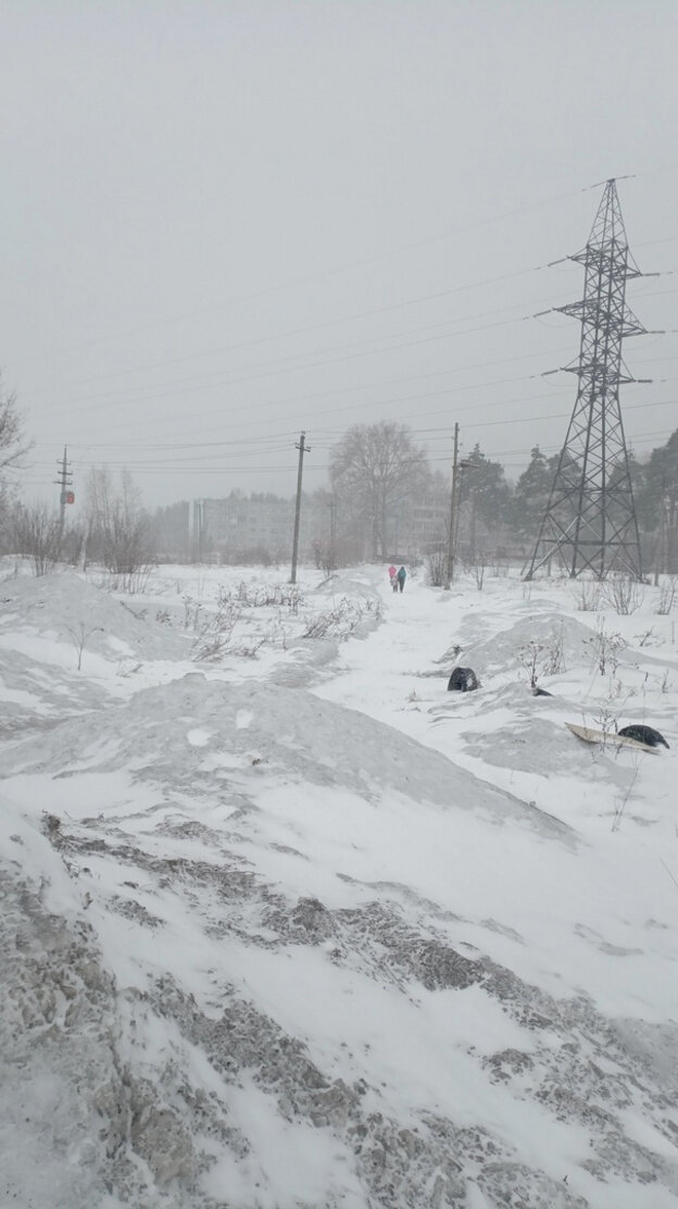    Кировскую область засыпало снегом. Фотолента