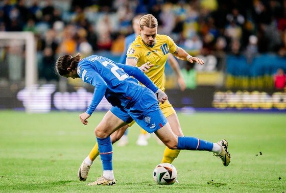    Финальный матч плей-офф. Украина — Исландия