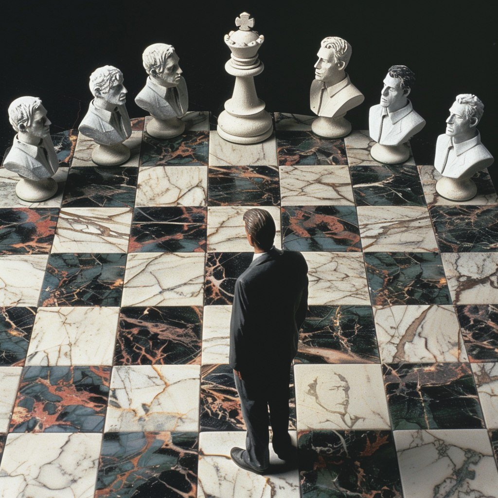 Люди, с которыми вы взаимодействуете, всего лишь фигуры на шахматной доске. А игрока зовут - Ситуация!