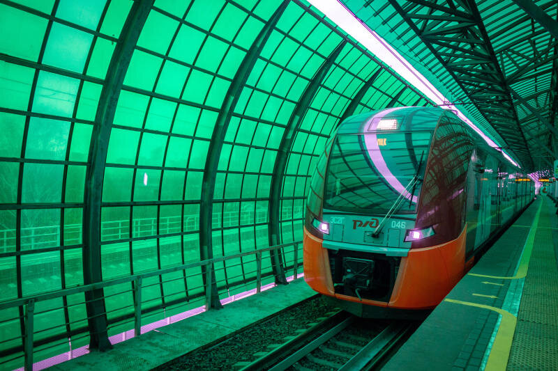 Тестовый прогон беспилотного поезда «Ласточка». Фото: РЖД  📷
