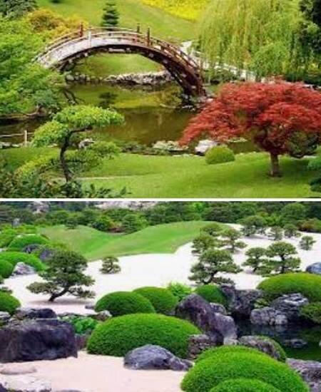 ландшафт в японском стиле