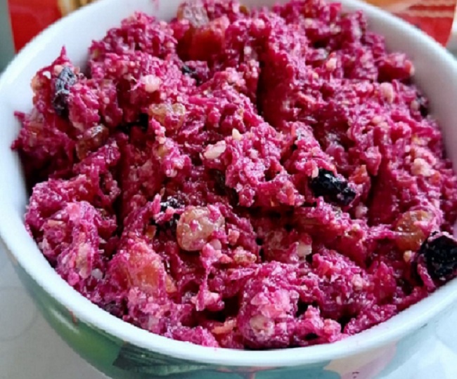 Салат 😋 витаминный из свеклы. Можно есть хоть на ночь и в пост. Просто, вкусно и полезно