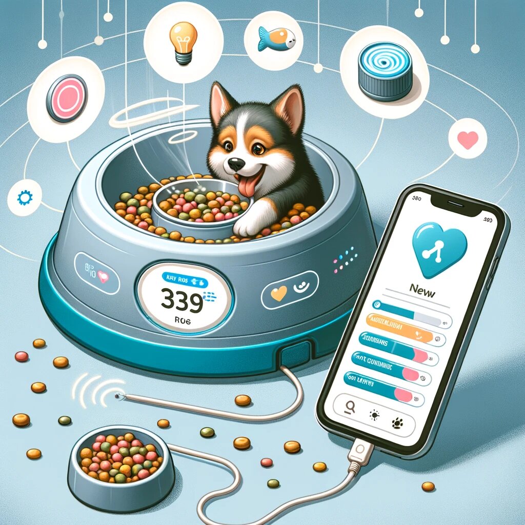 Умная кормушка для домашних животных.