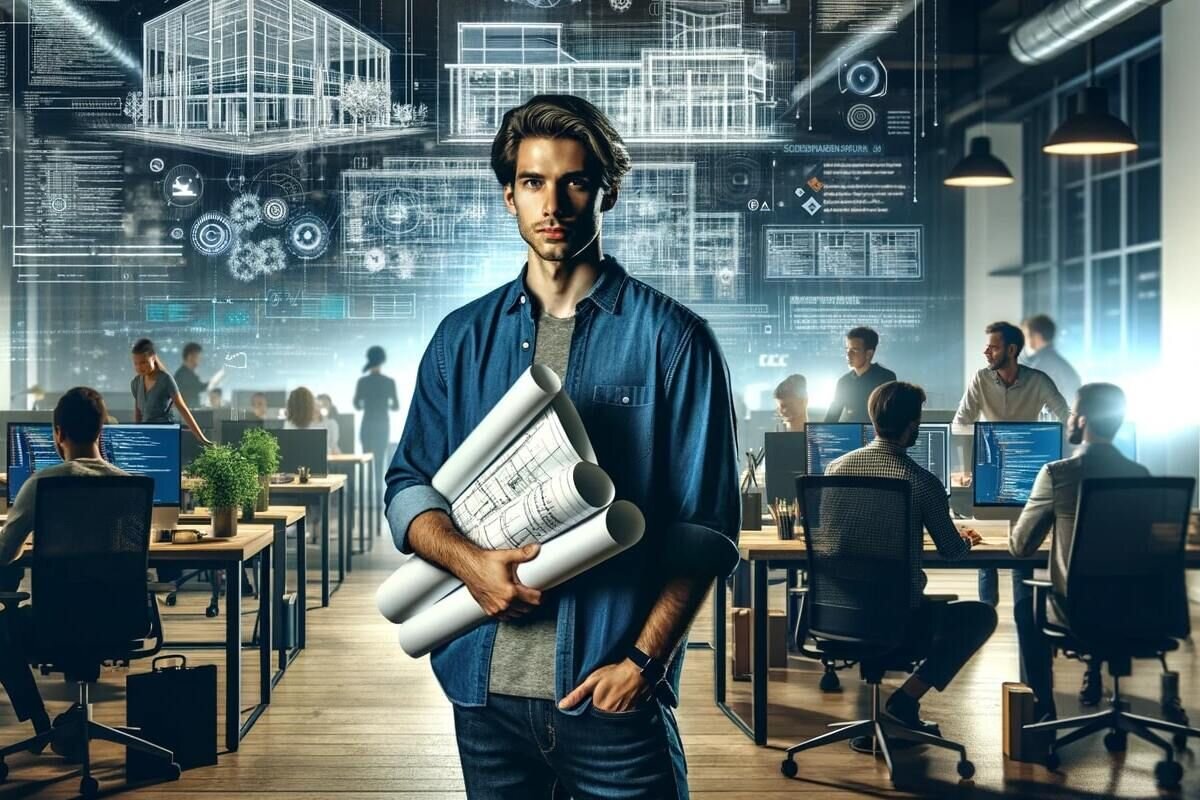 Девелопер — универсальный солдат, который занимается несколькими делами одновременно. Источник: нейросеть📷
