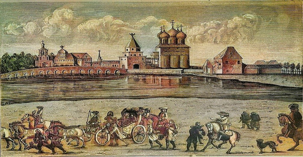 Московская губерния при петре 1 фото