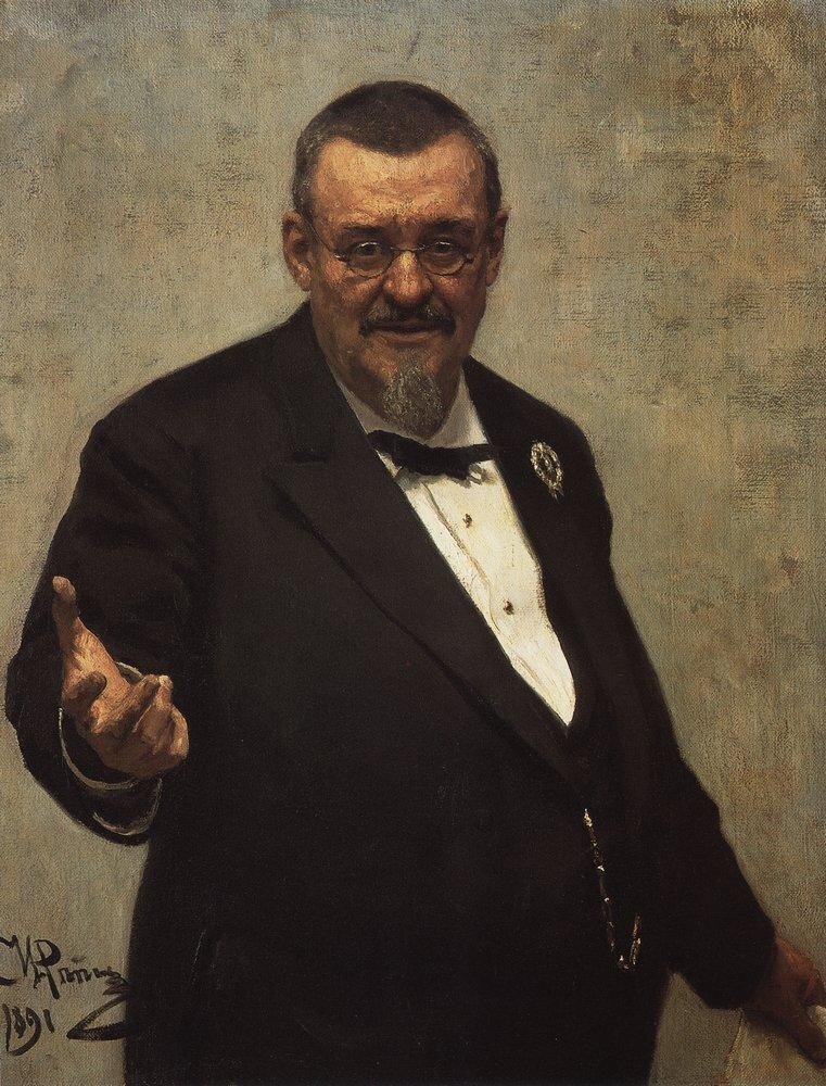 И. Репин Портрет Владимира Спасовича. Источник: commons.wikimedia.org