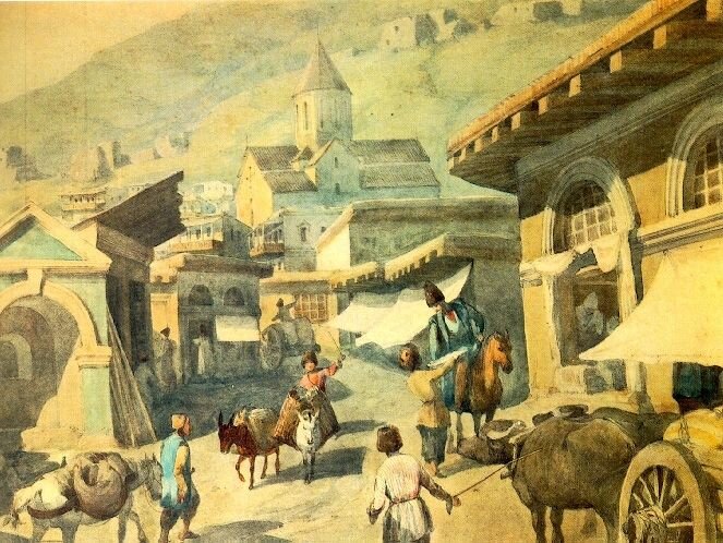 Григорий Гагарин. «Тифлис». 1840-е гг.
