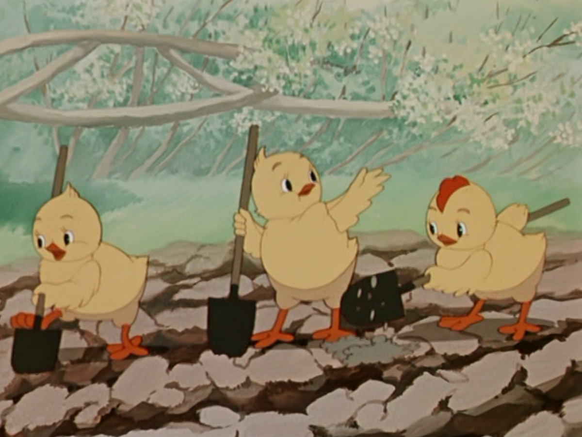 Кадр из м/ф "Пирожок"