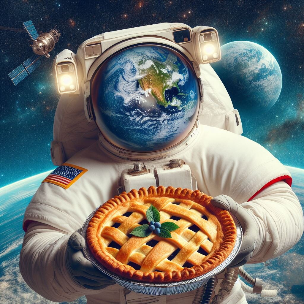 Просто космический пирог.