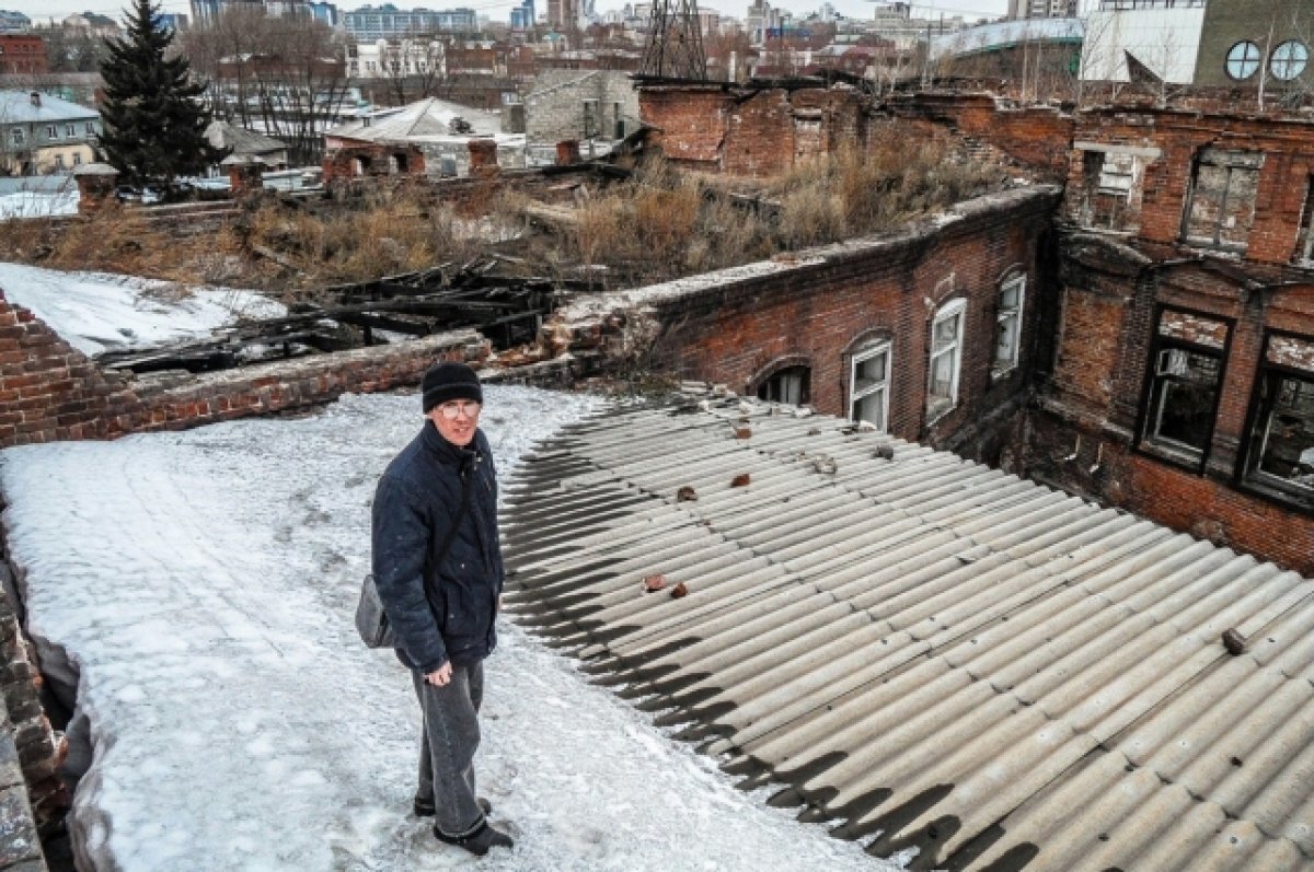    Данил Дегтярев занимается изучением исторической географии Барнаула.