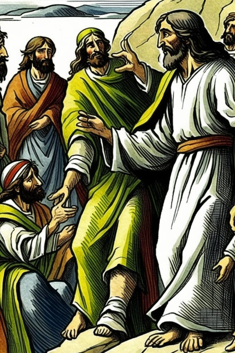 И некоторые фарисеи из среды народа сказали Ему: Учитель! запрети ученикам Твоим. Но Он сказал им в ответ: сказываю вам, что если они умолкнут, то камни возопиют