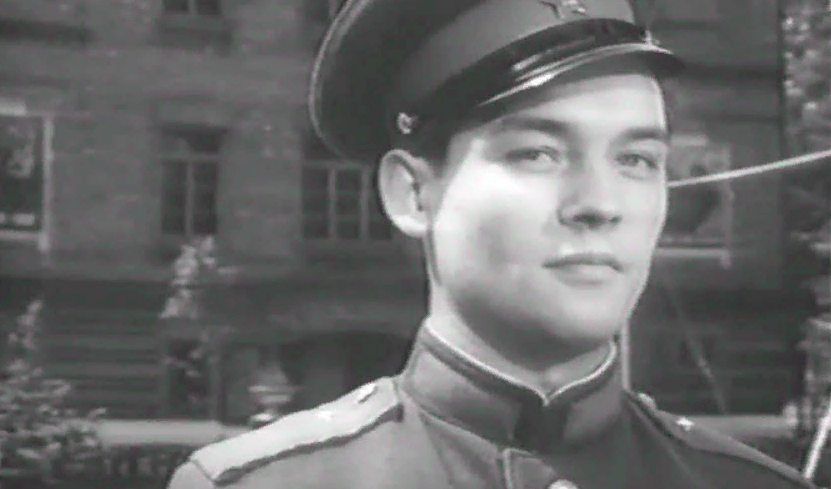 Владимир Костин, кадр из фильма "Прыжок на заре" 1960 г.