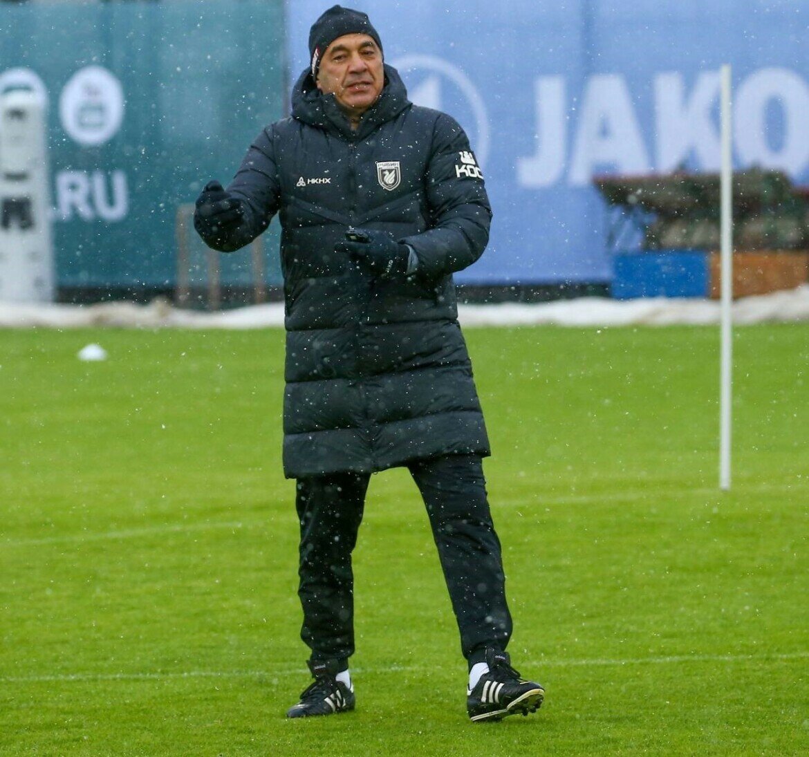 ​Наставник «Рубина» Рашид Рахимов с 2013 по 2019 годы работал в команде Грозного, с которой казанцы встречаются в воскресеньеФото: ФК «Рубин» «ВКонтакте» 