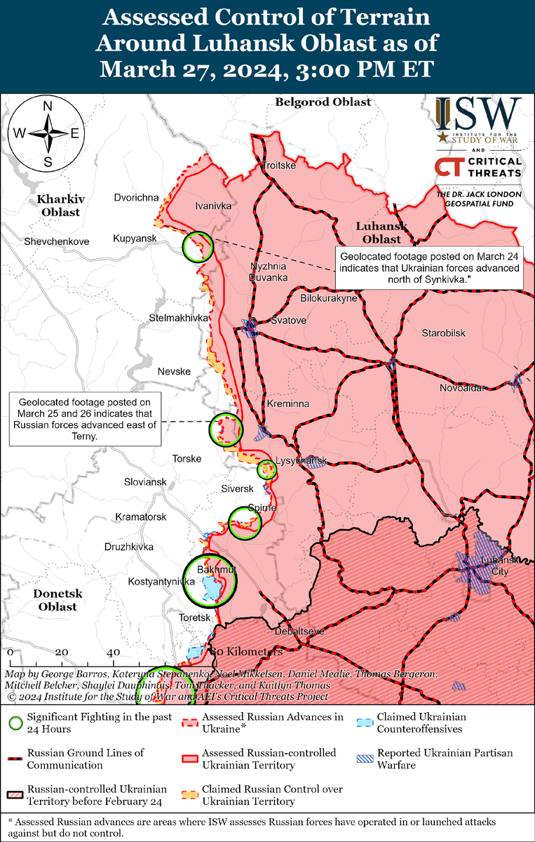 Источник: Американский Институт Изучения Войны. 