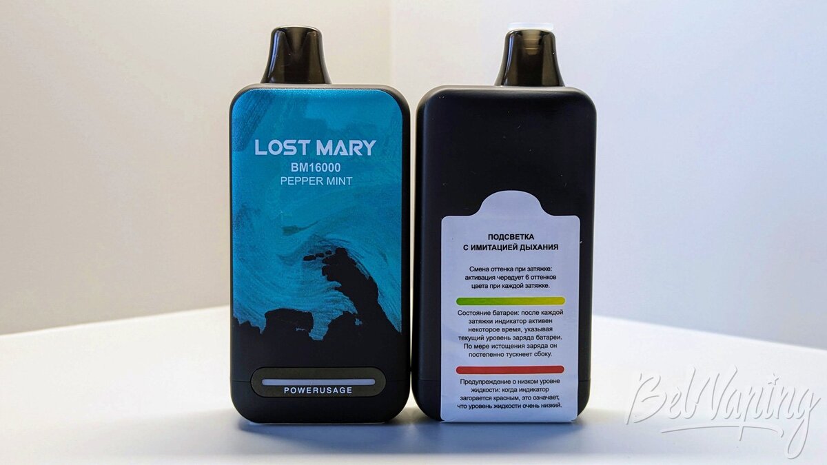 Lost mary bm16000 индикатор