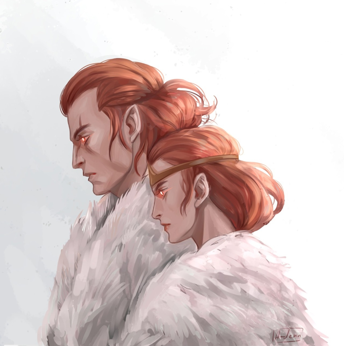 Макар и Мэассэ. В «Книге Утраченных Сказаний» была Валиэ по имени Мэассэ, что являлась богиней-воительницей, а также амазонкой с окровавленными руками. Она и её брат Макар относились к тем духам, что любят войны и разрушения. Вначале они были первыми, кто присоединился к Мелькору и поддерживал его бунт, созданный диссонанс в Музыке Айнур, но, войдя в Эа и спустившись в Арду, они присоединились к Валар. Живя в Валиноре, Мэассэ и Макар не являлись явными сторонниками Валар, однако приняли Валинор как свой дом, и разве только Тулкас сохранял с ними связь, соревнуясь в единоборствах. Они были среди тех духов, что преследовали Мелькора после уничтожения Древ. Иллюстрация взята из открытых источников. 